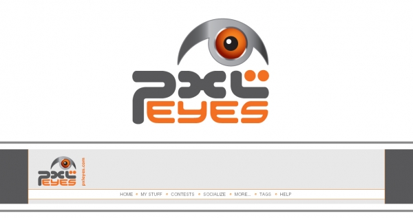 Web 2.0 - Logo PXLEyes v4.1